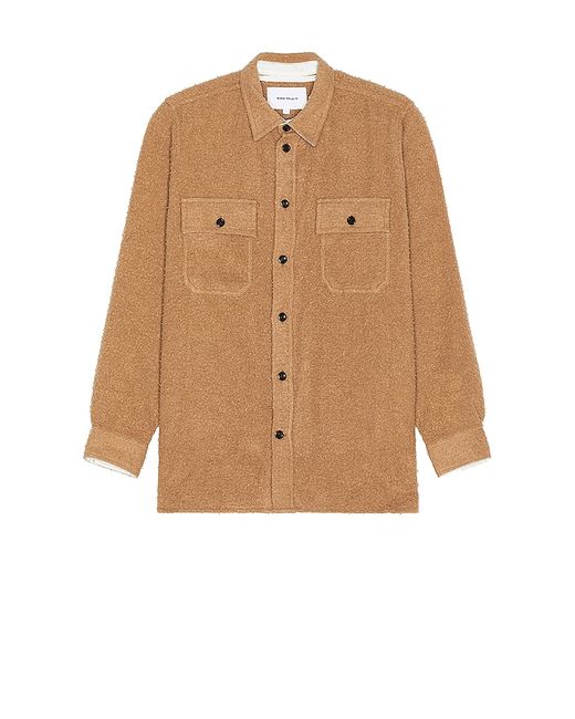 Norse Projects Silas Textured Cotton Wool Overshirt 1X.
