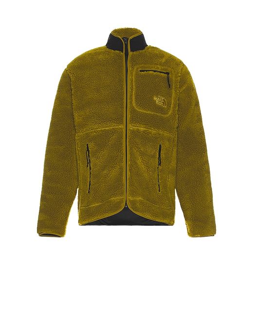 The North Face Extreme Pile Full Zip Jacket Olive. also