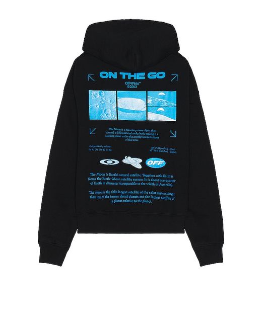 Off-White On The Go Moon Skate Hoodie 1X.