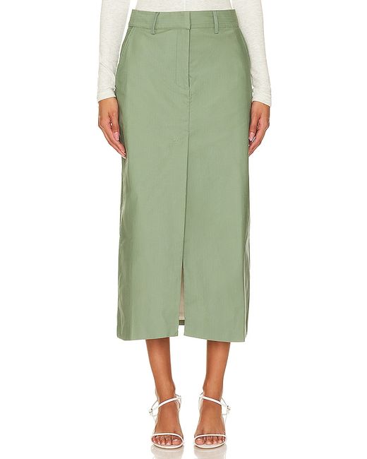 The Line By K Isabeau Maxi Skirt Sage. also