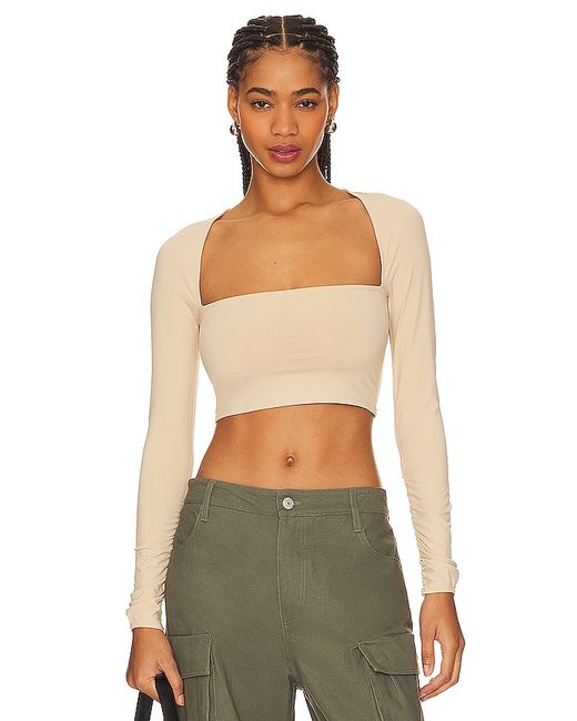 WeWoreWhat Long Sleeve Bandeau Top also
