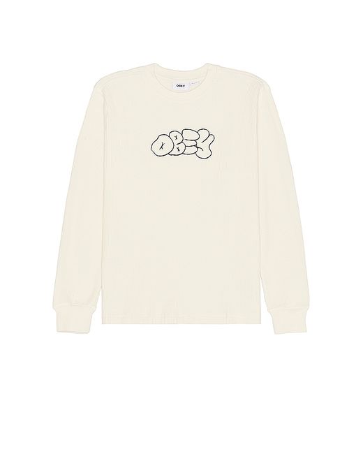 Obey Generation Thermal Tee Cream. also