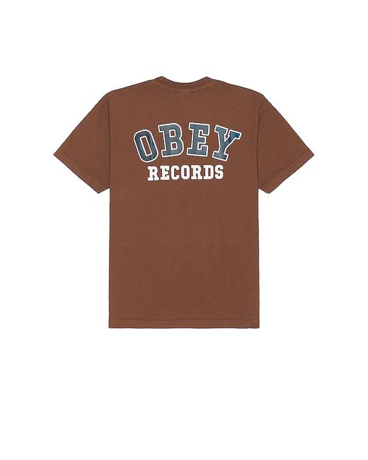 Obey Records Tee 1X.