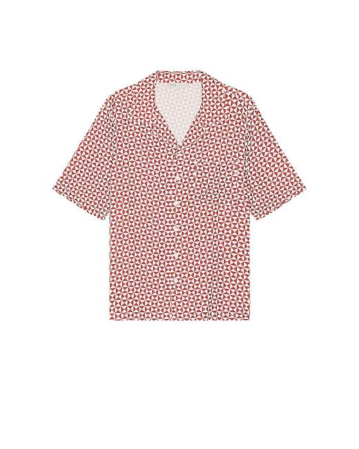 Onia Vacation Triangle Geo Shirt 1X.