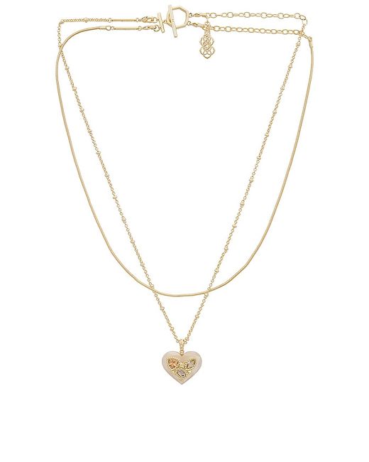 Kendra Scott Penny Heart Multi Strand Necklace