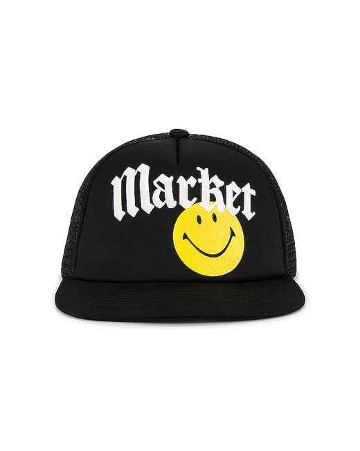 market Smiley Gothic Trucker Hat