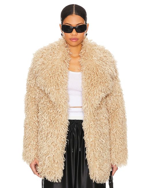 OW Collection Nora Faux Fur Jacket
