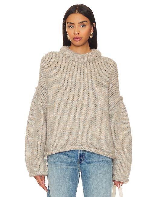 Lunya Lofty Wool Whip Stitch Pullover Sweater