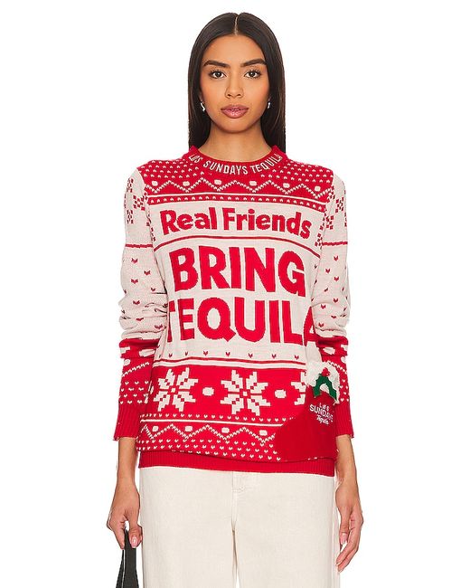 Los Sundays Real Friends Holiday Sweater also