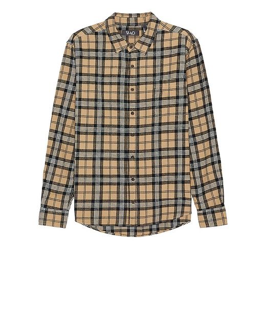 Wao The Flannel Shirt L 1X.