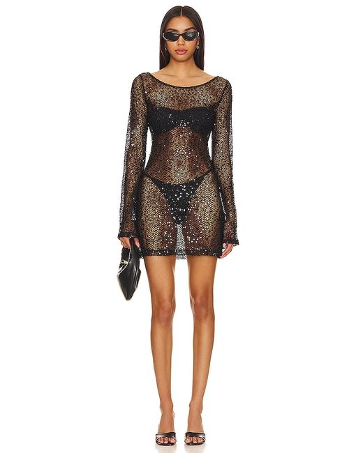 Good American Sequin Cover Up Dress