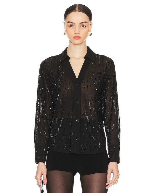 OW Collection Opal Rhinestone Shirt