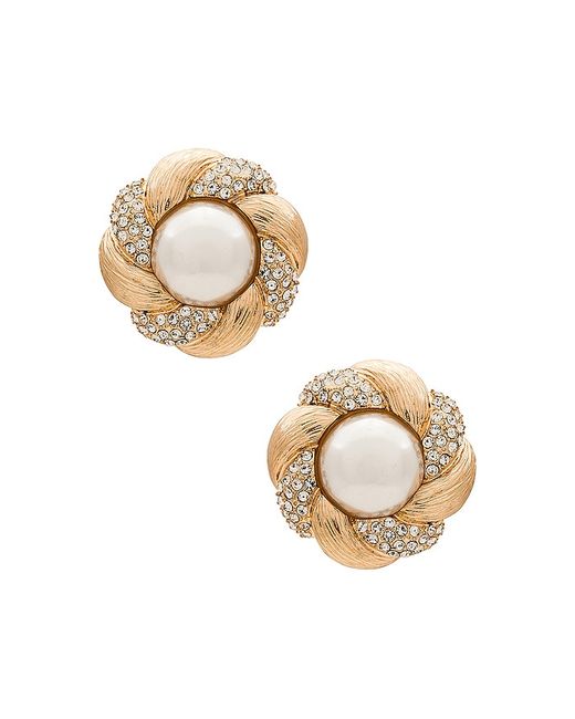 8 Other Reasons Pearl Stud Combo Earring Ivory.