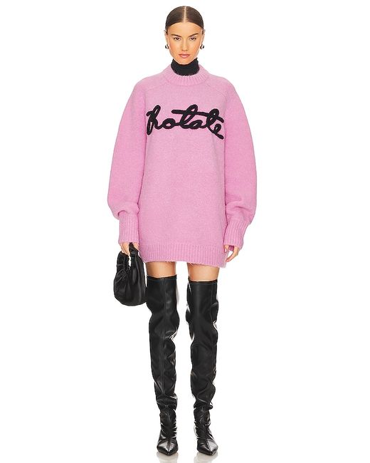 Rotate Knit Oversized Logo Jumper also