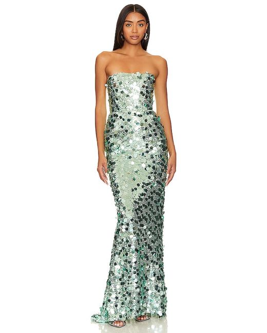 Bronx and Banco Farah Strapless Gown