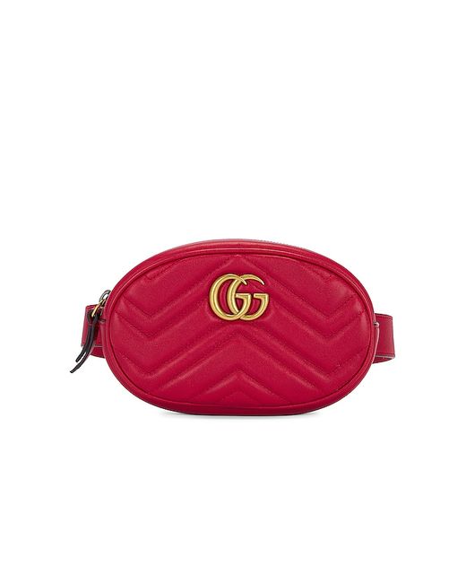 FWRD Renew Gucci GG Marmont Quilted Belt Bag