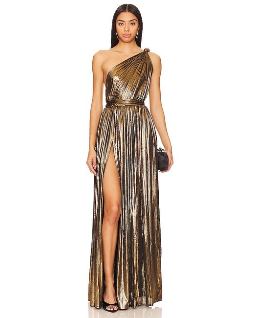 Bronx and Banco Goddess One Shoulder Gown L