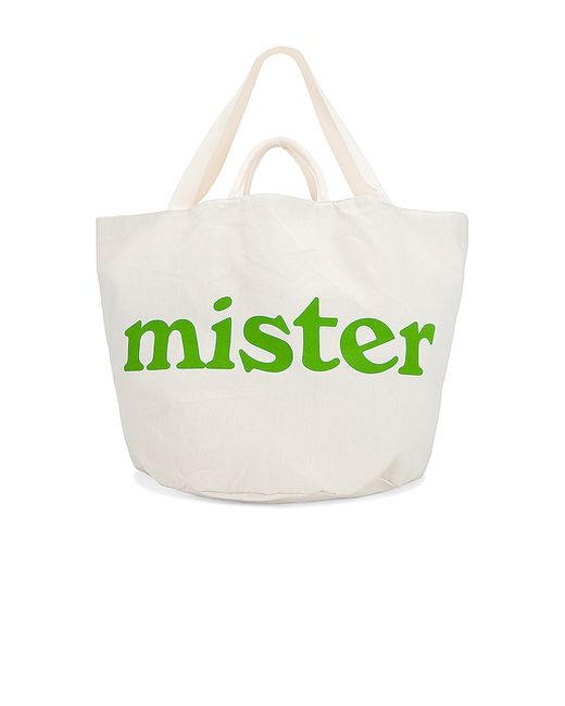 Mister Green Round Grow Pot Large Tote Bag