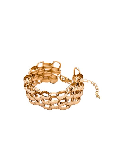 Amber Sceats Watch Chain Bracelet Metallic