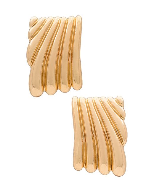 Amber Sceats Ribbed Statement Earring