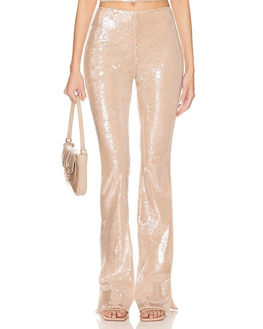 Lovers + Friends Stevie Sequin Pant Nude. also