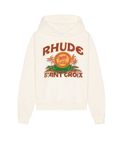 Rhude St. Croix Hoodie Cream. also 1X.