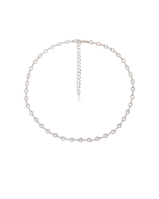 Shashi Bezel Diamond Tennis Necklace