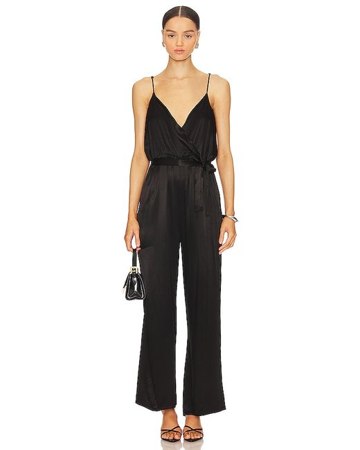 LAmade Fleur Belted Silky Jumpsuit also L