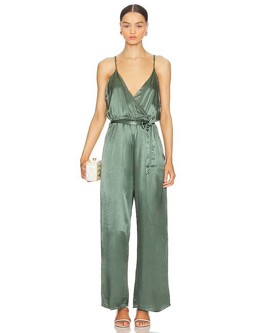 LAmade Fleur Belted Silky Jumpsuit also