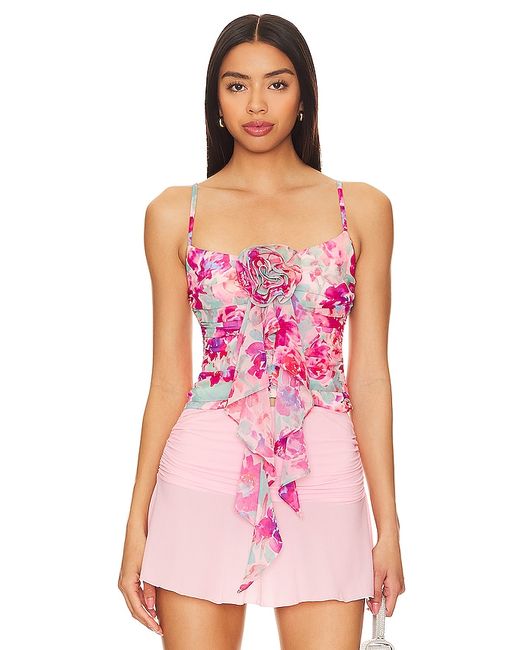 Lovers + Friends Flora Top Pink. also