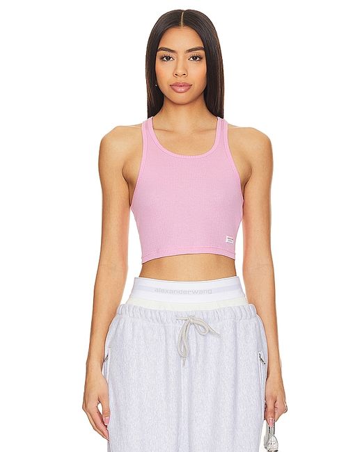 Alexander Wang Cropped Racer Tank also