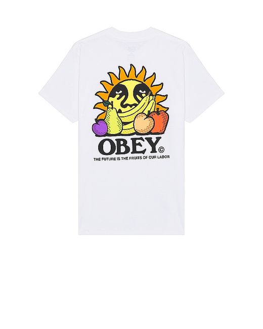 Obey The Future Is Fruits Of Our Labor Tee 1X.