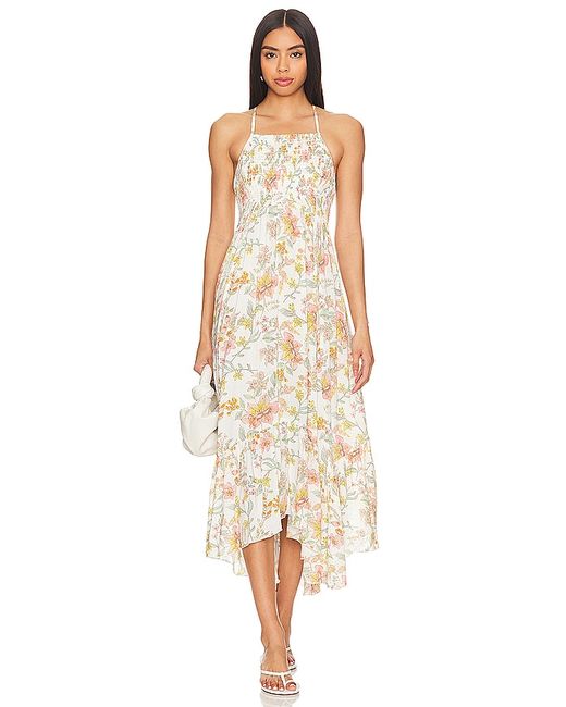 Free People Heat Wave Printed Maxi Dress Floral Combo XS.