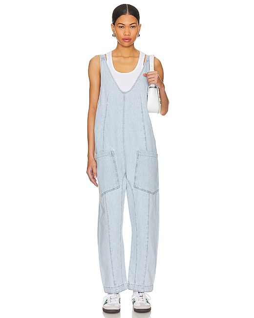 Free People x We The Free High Roller Jumpsuit Denim-Light. also XS.