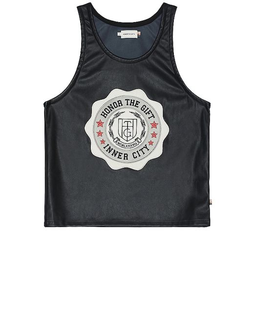 Honor The Gift A-spring Vegan Leather Tank 1X.