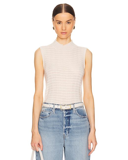 Guest in Residence Mock Neck Shell Top