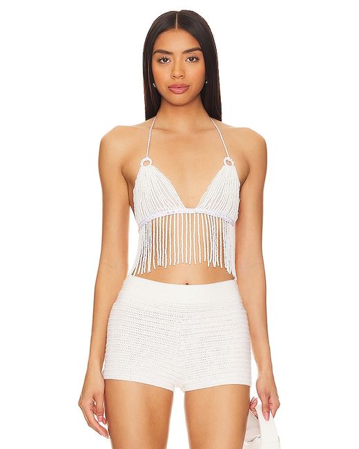 My Beachy Side X Beaded Crop Top also L