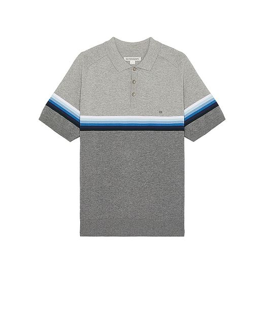 Outerknown Nostalgic Short Sleeve Sweater Polo L 1X.