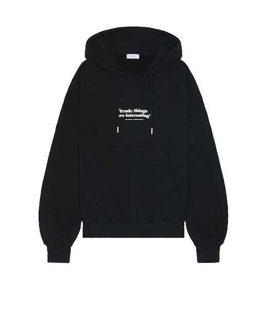 Off-White Ironic Quote Over Hoodie 1X.