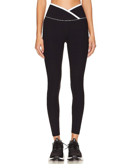 Year Of Ours Ribbed Two Tone Veronica Legging Black. also