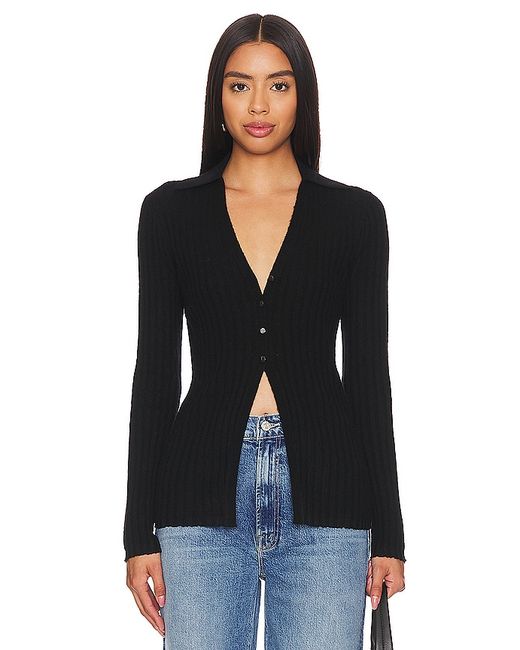 Guest in Residence Rib Button Cardigan also