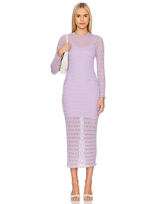 ASTR the Label Annisa Dress Lavender. also