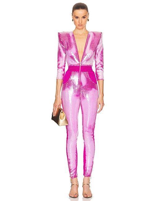 Zhivago Heated Activated The Video Wars Jumpsuit Pink. also