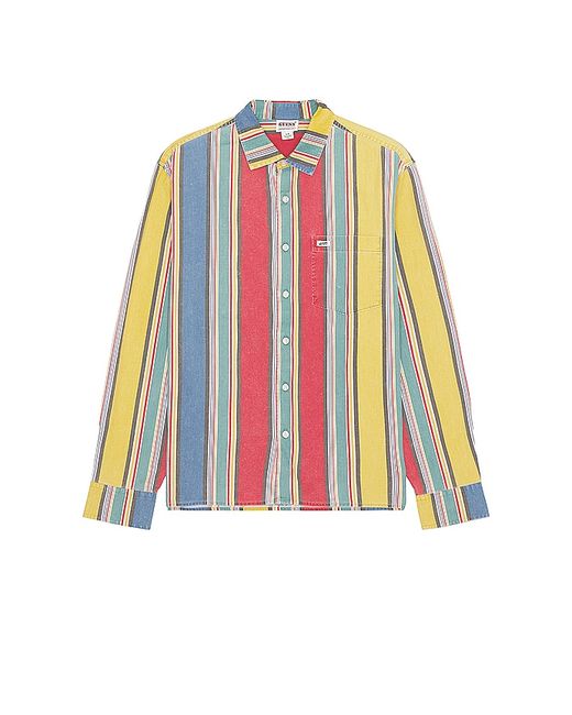 GUESS Originals Multi-stripe Long Sleeve Shirt 1X.