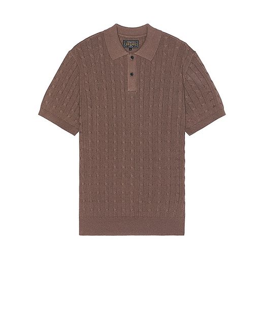 Beams Plus Knit Polo Cable 1X.