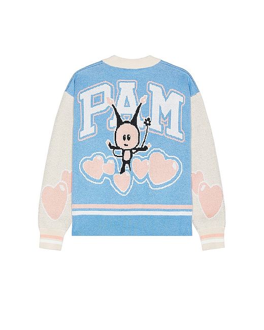 P.A.M. Perks And Mini Marpi Varsity Knit Cardigan 1X.