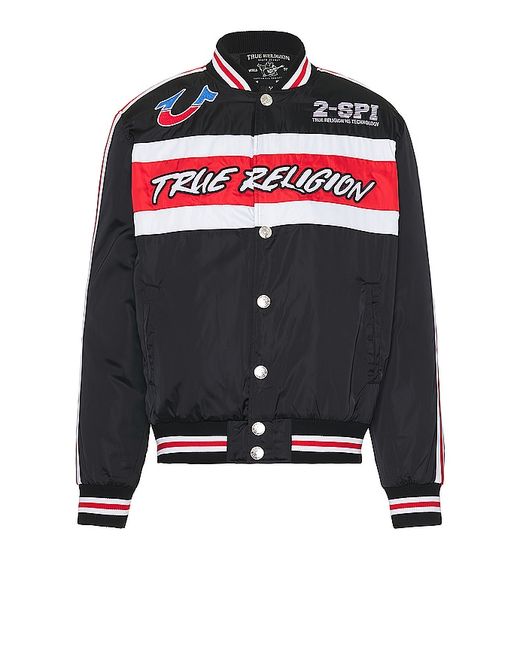 True Religion Racing Bomber Jacket XL/1X.