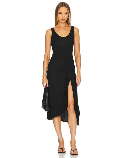 Enza Costa Draped Knot Dress also
