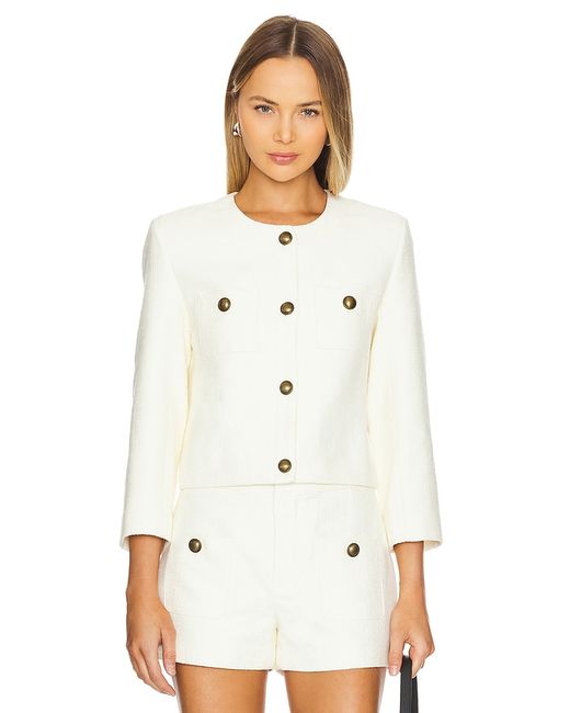Frame Button Front Jacket