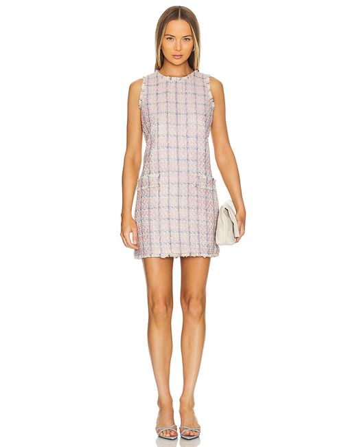 L'agence Florian Tweed Shift Dress also